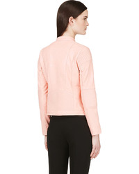 rosa Lederjacke von Marc by Marc Jacobs