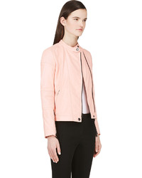 rosa Lederjacke von Marc by Marc Jacobs