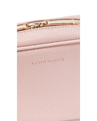 rosa Ledertaschen von Karen Walker