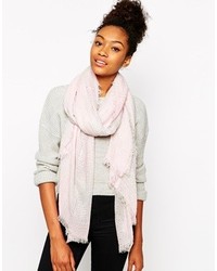 rosa leichter Schal von Warehouse