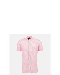 rosa Leinen Kurzarmhemd von LERROS