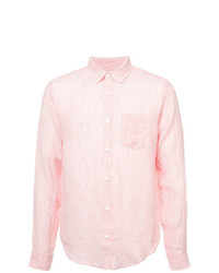 rosa Leinen Langarmhemd von Onia