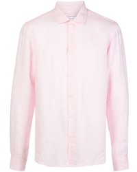 rosa Leinen Langarmhemd von Orlebar Brown