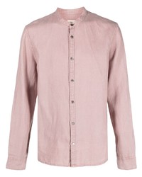 rosa Leinen Langarmhemd von Zadig & Voltaire