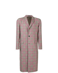 rosa Mantel mit Hahnentritt-Muster