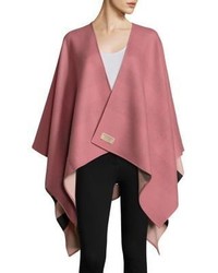 rosa Mantel mit Karomuster