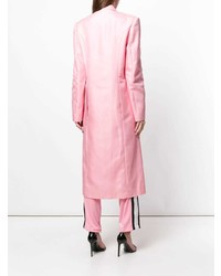 rosa Mantel von Helmut Lang