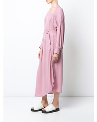 rosa Midikleid von Rachel Comey