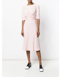 rosa Midikleid von Ermanno Scervino