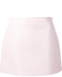 rosa Minirock von Courreges