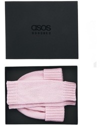 rosa Mütze von Asos
