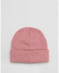 rosa Mütze von Reclaimed Vintage