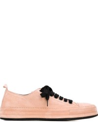 rosa niedrige Sneakers