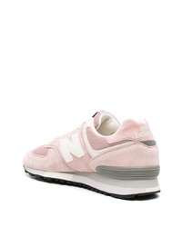 rosa niedrige Sneakers von New Balance