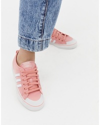 rosa niedrige Sneakers von adidas Originals