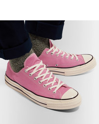 rosa niedrige Sneakers von Converse