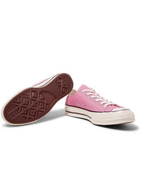 rosa niedrige Sneakers von Converse