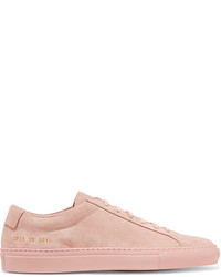 rosa niedrige Sneakers von Common Projects