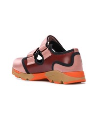 rosa niedrige Sneakers von Marni