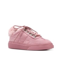 rosa niedrige Sneakers von Hogan