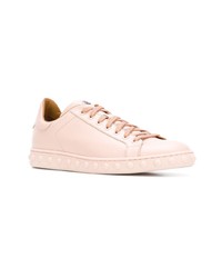 rosa niedrige Sneakers von Moncler