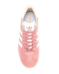 rosa niedrige Sneakers von adidas