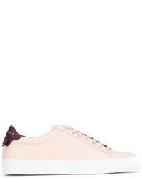 rosa niedrige Sneakers von Givenchy