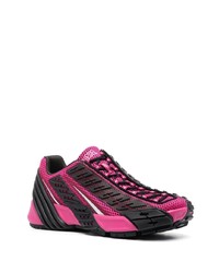 rosa niedrige Sneakers von Diesel