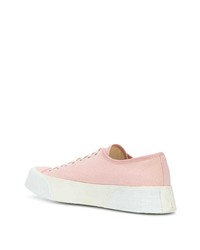 rosa niedrige Sneakers von Ami Paris