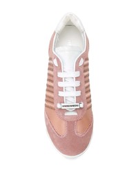 rosa niedrige Sneakers von Dsquared2