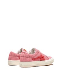 rosa niedrige Sneakers von Converse