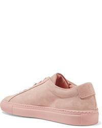 rosa niedrige Sneakers von Common Projects