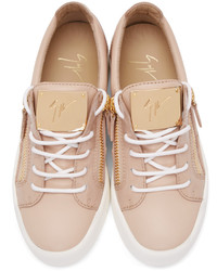 rosa niedrige Sneakers von Giuseppe Zanotti