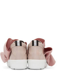 rosa niedrige Sneakers von MSGM