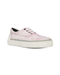 rosa niedrige Sneakers von Lanvin