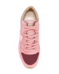 rosa niedrige Sneakers von Philippe Model