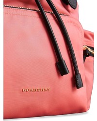 rosa Nylon Rucksack von Burberry