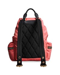 rosa Nylon Rucksack von Burberry