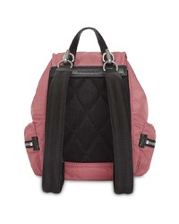 rosa Nylon Rucksack von Burberry