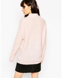 rosa Oversize Pullover von Asos