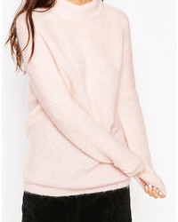 rosa Oversize Pullover von Asos