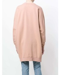 rosa Oversize Pullover von Opportuno