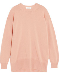 rosa Oversize Pullover von Jil Sander