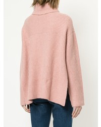 rosa Oversize Pullover von Le Kasha