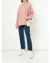 rosa Oversize Pullover von Le Kasha