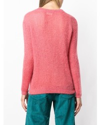 rosa Oversize Pullover von Masscob