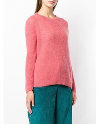 rosa Oversize Pullover von Masscob