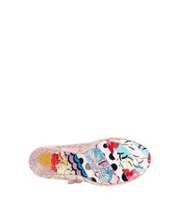 rosa Pailletten Pumps von Irregular Choice