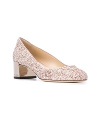 rosa Pailletten Pumps von Jimmy Choo