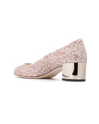 rosa Pailletten Pumps von Jimmy Choo